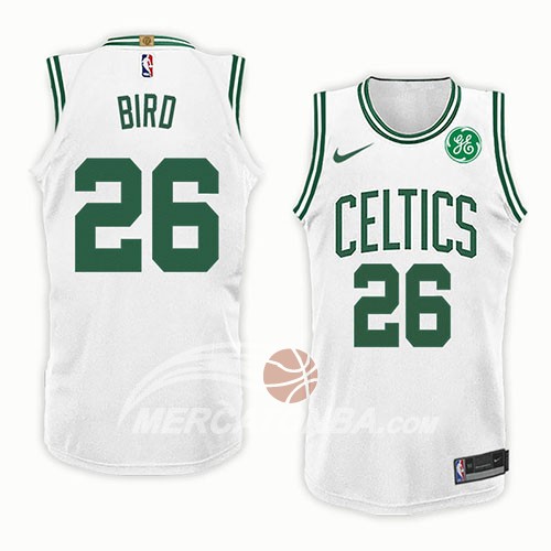 Maglia NBA Boston Celtics Jabari Bird Association 2018 Bianco